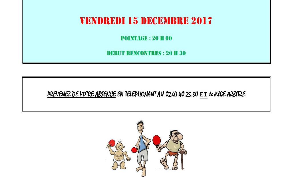 Convoc° 2ème tour SENIORS 2017_2018