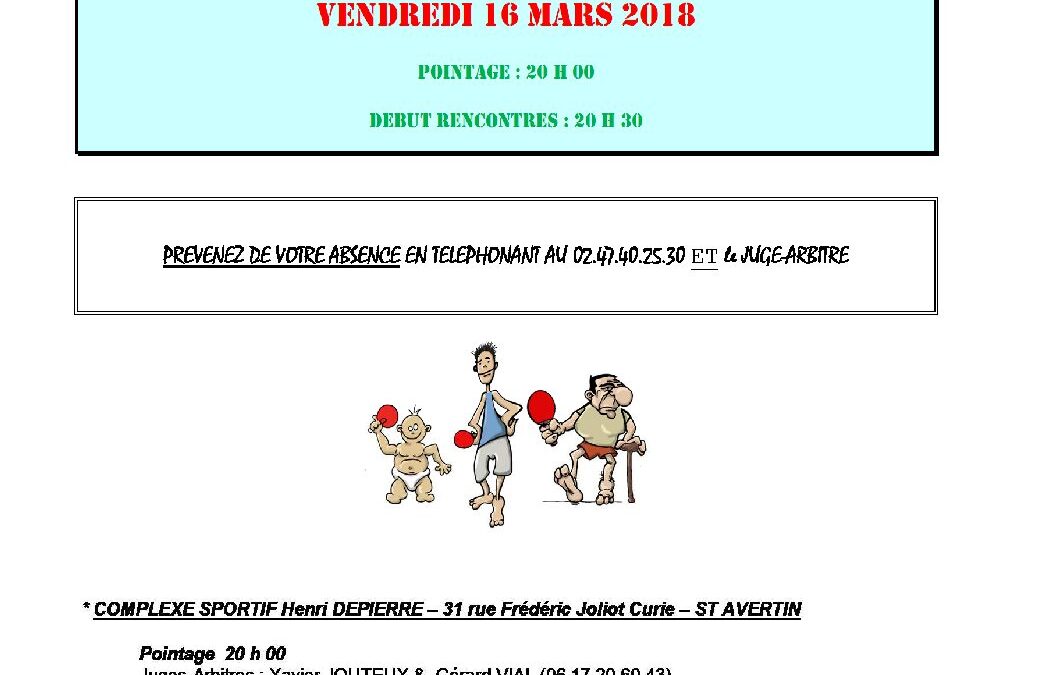 Convoc° 4ème tour SENIORS 2017_2018