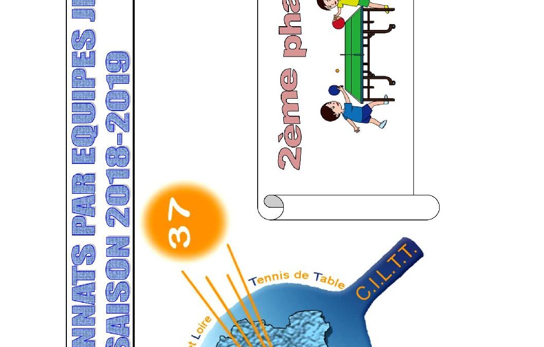Chpt Jeunes 2è phase 2018 2019