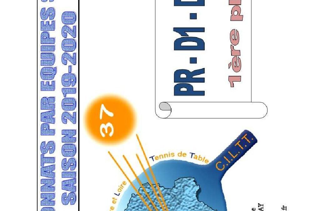 Calendrier PR-D1-D2-D3 – 1ph 2019-2020 (V6)