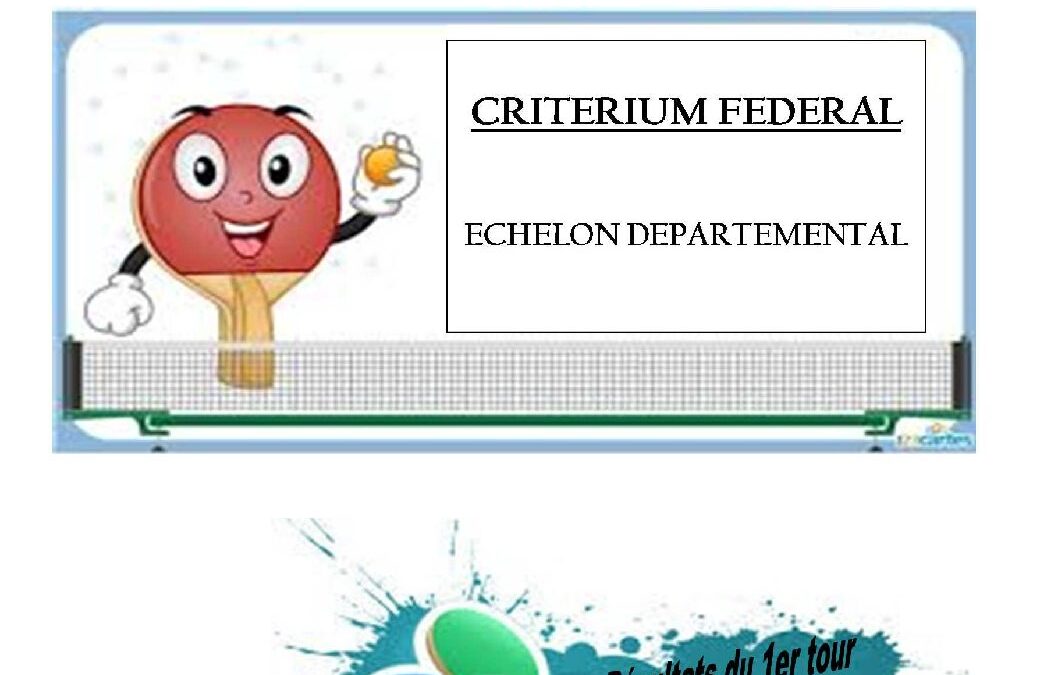 Resultats 1er tour 2019-2020