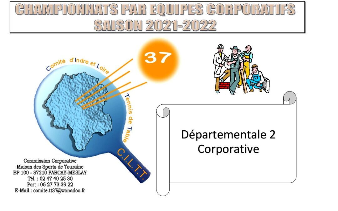 Chpt Equipes Corpos 2021-2022 (MAJ le 25 11 2021)