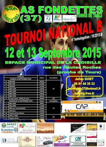 Tournoi de Fondettes