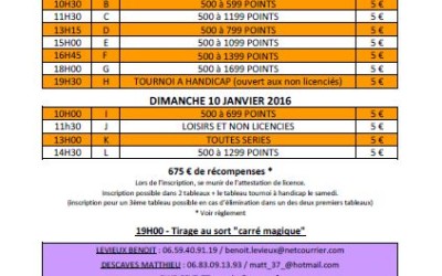 Tournoi Régional de la Ville aux Dames