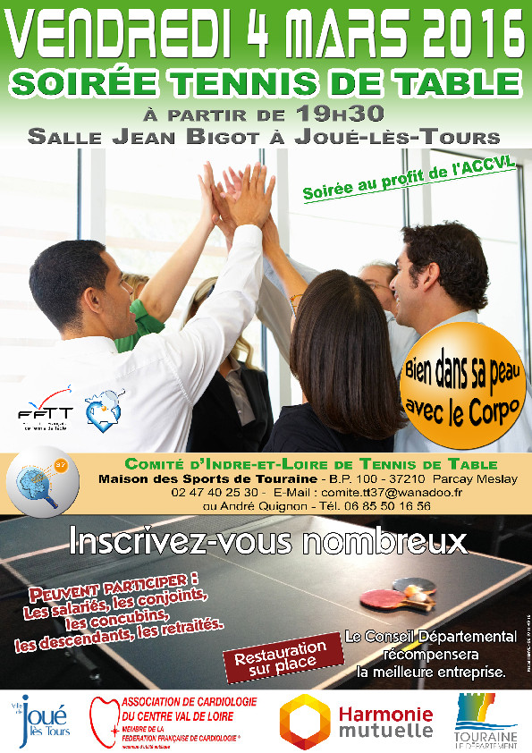 Soirée Sport en Entreprise 2016