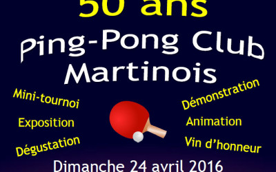 Tournoi convivial du PPCM Saint Martin le Beau