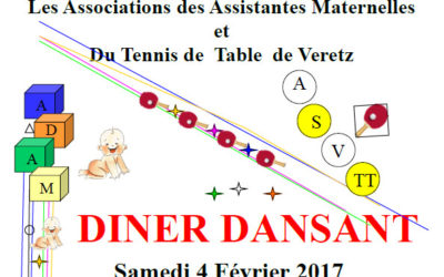 Un dîner dansant à Véretz