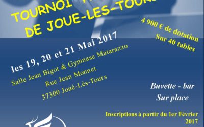 Le Tournoi National B de Joué-lès-Tours