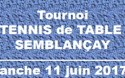 Le Tournoi de Semblançay