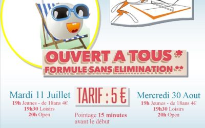 Tournois d’été à La Ville aux Dames