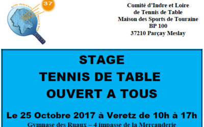 Stage ouvert à tous à Véretz