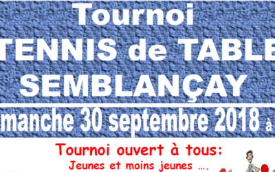 Tournoi amical de Semblançay