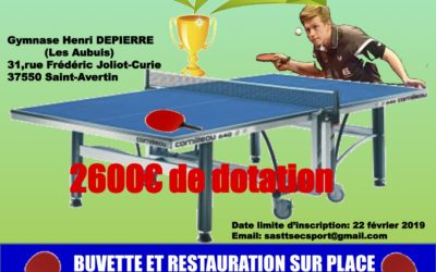 Tournoi National B de Saint Avertin