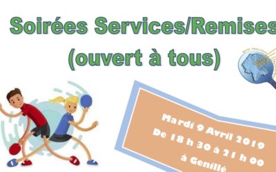 Stages de Printemps « Service/Remise » ouverts à tous