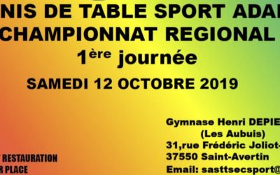 1ère journée de Championnat régional Sport adapté à Saint Avertin