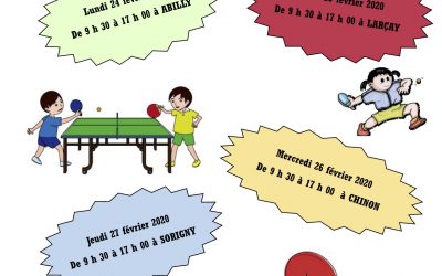 Stages de février ouverts à tous