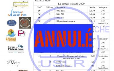 Tournoi régional à La Riche