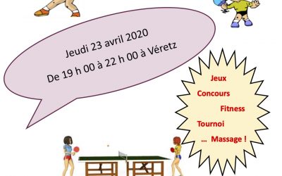 Soirée « féminines » de Pâques à Véretz