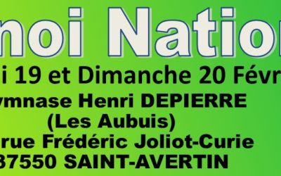 Tournoi National B à Saint Avertin