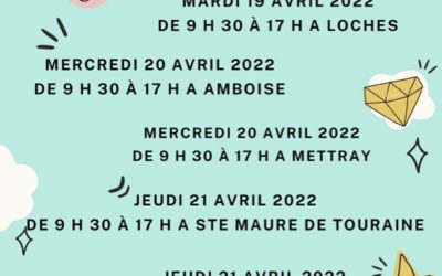 Stages de Pâques pour Jeunes et Adultes – ANNULES sur Mettray et Véretz