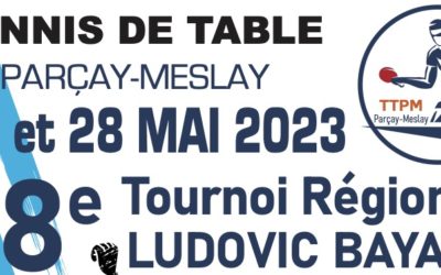 Le Tournoi Ludovic Bayart à Parçay-Meslay