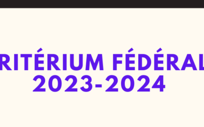 2ème Tour Critérium Fédéral 2023-2024