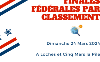 Résultats – Finales Fédérales par Classement  – Indre et Loire