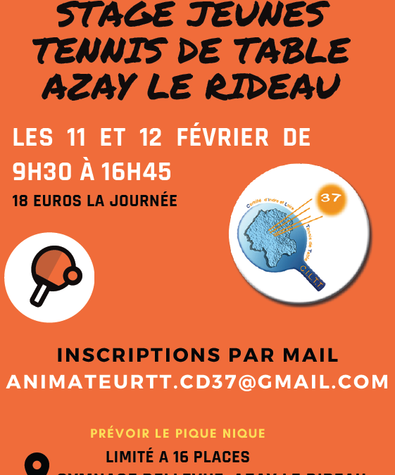 Stages ouvert à tous – hiver 2025