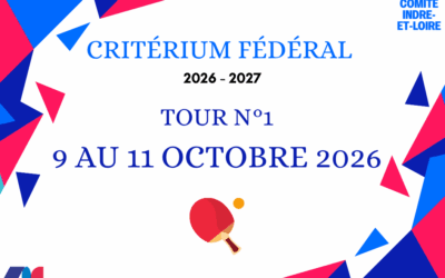 Tour 1 Critérium fédéral – Résultats marquants